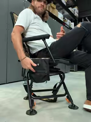 Heated Swivel Hunting Chair from Tidwe #huntingseason #huntingchair #hunting #tidwe #tiktokshopcreatorpicks 