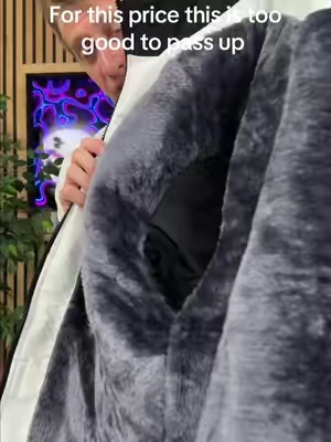 Solid winter coat