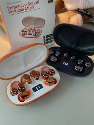 3 pairs of earbuds in ONE single case!🎧🔥 #earbuds #wirelessearbuds #TechGadgets #TikTokshopbacktoschool #DealsforYouDays