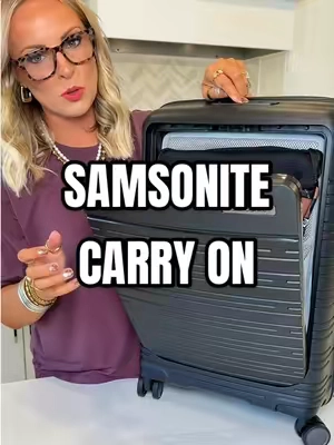 @Samsonite US #luggage #suitcase #samsonite #traveltok #tsaapproved 