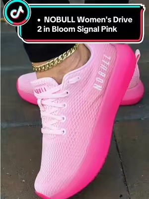 NOBULL Women's Drive 2 in Bloom Signal Pink ##nobull##nobullsneakers##pinksneakers##tiktokshopstockup##sneakerhead