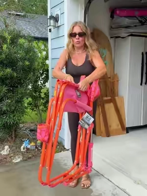 Obsessed with my GCI freestyle rocker #gcirockerchair #gcifreestylerocker #sportsmoms 
