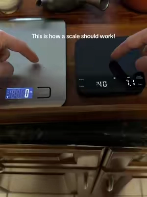 Every scale should be this sensitive  #espressoscale #teascale #foodscale #scale 