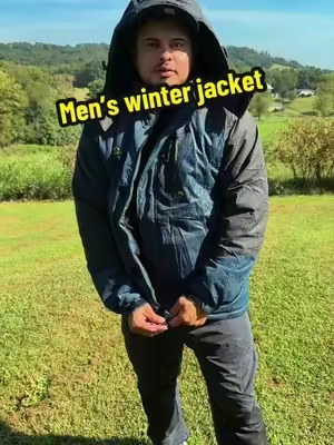 Respuesta a @Truck Driver300 men's winter jacket ❄️🍂💦 #jacket #jacketformen #winter #winterjacket #ropainvierno