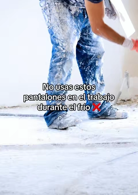 Perfecto para el tiempo de frío, la construcción roofing  #construccion #workpants #thermal