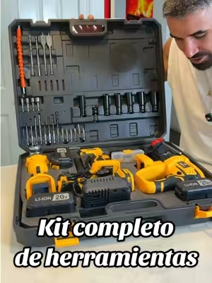Juego completo de herramientas eléctricas inalámbricas #herramientas #kit #tiktokshopstockup #regalo #paratiiiiiiiiiiiiiiiiiiiiiiiiiiiiiii 