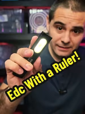 You edc just got smaller and more functional! #light #edc #everydaycarry #flashlight #tiktokshopstockup 