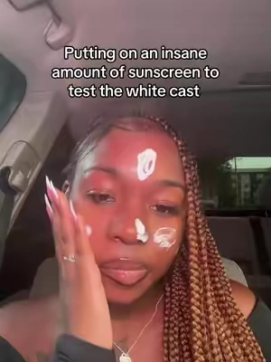Finally a no white cast sunscreen #spf #sunscreenreview #anua #nowhitecastsunscreen 