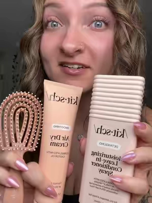 literally everything you need for frizz-free air drying