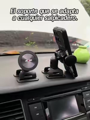 El soporte que se adapta a cualquier salpicadero.#CarPhoneMount #CarAccessories #Car #PhoneHolder #tiktok 