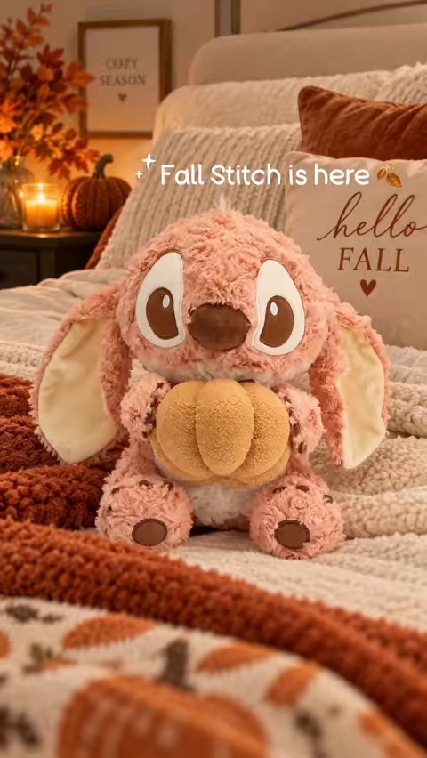 The official Disney store has Fall Stitch available for a limited time! #Disney #Stitch #FallVibes #LimitedEdition #DisneyStore @Disney Store 