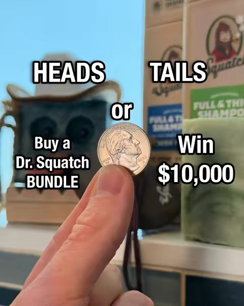 No purchase necessary. Visit link in @drsquatch bio for alternative methods of entry. #drsquatch #MDMContest