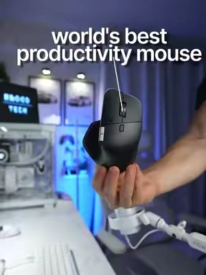 The world’s best productivity mouse ? #logitech #mxmaster4 #mouse #wirelessmouse #productivity 