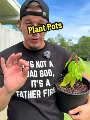 Black plastic nursery pots for growing, repotting, and organizing plants around the garden. #summerfinds #TikTokshopbacktoschool #GardeningPots #PlantCare #GardenEssentials 
