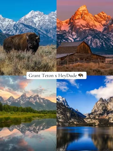 True to size! 🦬 #grandteton #heydudeshoes #grandtetonnationalpark #heydudepartner #tiktokshopcreatorpicks   