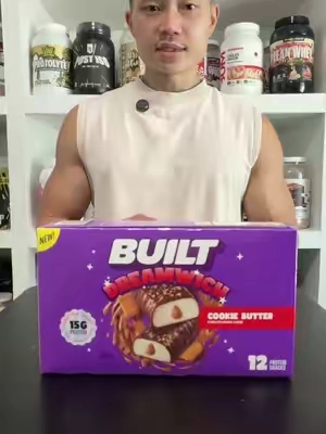 NEW Built Bar - Cookie Butter DREAMWICH  #builtbar #cookiebutter #dreamwich @Built Bar 