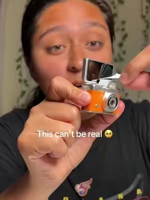 It actually takes pictures and videos! 🤯🙌🏽 #minidigitalcamera #camera #minicamera #digitalcamera #nostalgia 