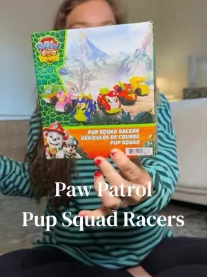 This Dino Squad set is such a fun one for Paw Patrol fans 🦖🐾 Little vehicles they can race around and use for all kinds of pretend play! @QVC, Inc #pawpatrol #pawpatroltiktok #toycar #toddlerboys #boymom 