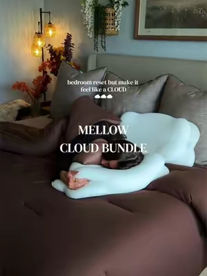 Literally feels like a cloud 🥹🍂☁️ @Mellow Sleep #beddingset #bedding #mellowsleep 