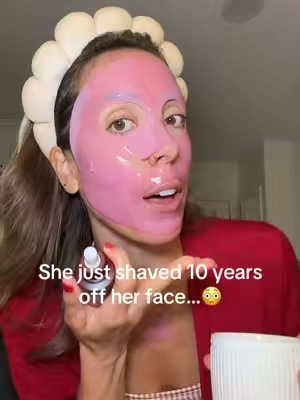 The serum is good… but apparently you don’t want to skip the mask 💜✨ NAD + EGF firming mask and serum STILL BUNDLED (for now) by @medicube_global for that firmer, smoother-looking skin ✨ #medicube #NAD #firmingskincare #matureskin #koreanskincare not medical advice, individual results vary, pricing, and promotion subject to change, Ad