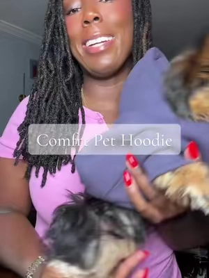 @Comfrt Cozy Pet Hoodie 🐾 #PetHoodie #comfrt #PetFashion #DogClothes #ComfrtPaws