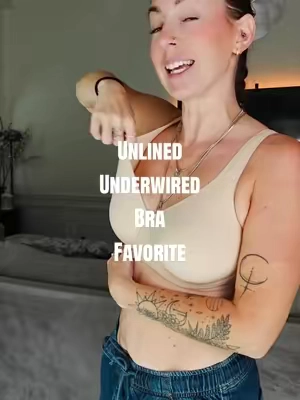 Replying to @Rachel | Practically Mom always here to help the girlies with natural boobs! This inbarelt bra is another one of my favorites 