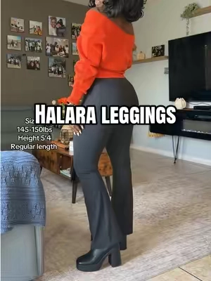 Tummy-control leggings that take you from workouts to errands, mom life & EVERYTHING in between 👏🏾 #halaraleggings #halaraeveryday #tummycontrol #leggings #tiktokshopstockup 