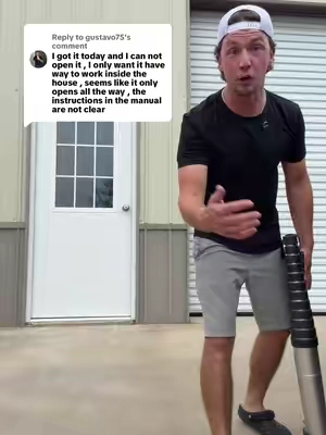Replying to @gustavo75 collapsable telescoping ladder does that and so much more. Perfect for all household chores. #ladder #homeimprovement #diytools #toolsofthetrade #tiktokshopcreatorpicks @SEESE Store 