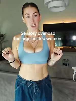 Replying to @tammi.velez it’s truly one of my least favorite things, having my boobs touch together 