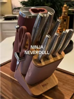 this colorrrr 🤤🤤🤤 @Ninja Kitchen  #ninjakitchen #ninjaneverdull #knifeset #kitchenupgrade #knifesharpener 