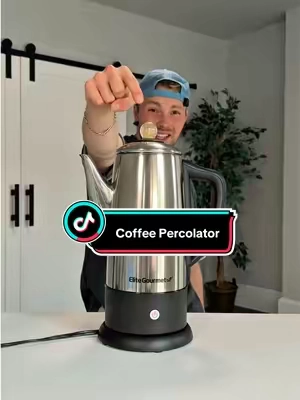 now THIS is the way to drink coffee  #coffeepercolator #coffee #caffeine #coffeeathome #coffeemaker 