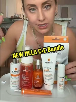 7 products all focused on evening out that tone and repairing that sun damage  @Dr.Melaxin #darkspots #hyperpigmentation #vitaminc #ad #melace 