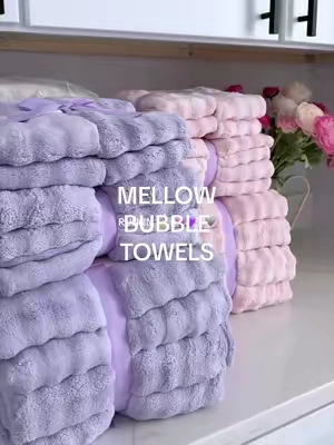 pick your fav colors before they're goneeee ☁️💫💗💜🤍🩶 #mellowsleep #towels #bathtowel #mellowtowels #bathroomessentials @Mellow Sleep 