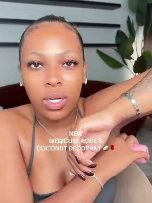 NOW this is how you do a deodorant Medicube 🥥🔥