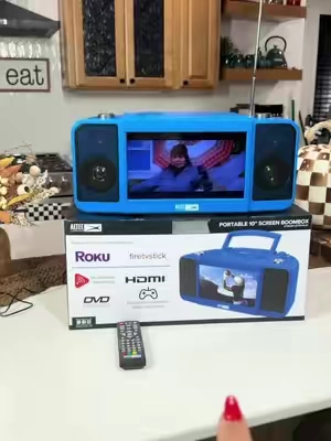 Altec Lansing 10” Portable Boombox #portabletv #bluetoothspeaker #boombox @QVC, Inc 