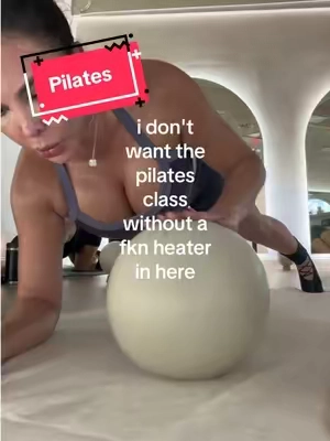 Cause we wanna come out drenched in sweat 🔥💦 #hotpilates #matpilates #pilates #pilatesgirlie #pilatesprincess 