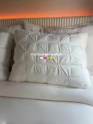 Basically sleeping on a cloud ☁️✨ #coolingpillow #mellowsleep #dreamroom 