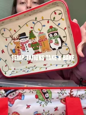 Take and bake nostalgic Christmas temp-tations set!! #christmasbaking #temptationsbakeware #christmasnostalgia #christmasfinds #christmasgiftidea 