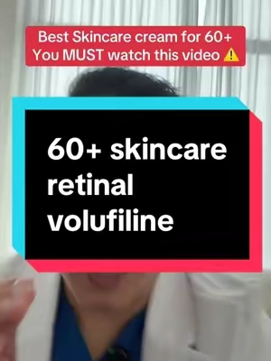 Replying to @amykamp67 my number one recommendation if you’re entering into your 60s is to add a good retinal and Volufiline so that you can help add plumpness and volume as well as help with fine lines and wrinkles. @medicube US Store Retin A volume booster has both and is a potent cream to add to your antiaging skincare. Just a quick disclaimer: While I’m a licensed pharmacist, the advice I share here is for general educational purposes only. Always check in with your own doctor or healthcare provider for personal medical advice.  #antiaging #volufiline #retinal #60Plus #antiagingtips 