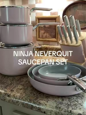 Name a better gift for the people who love to cook I dare you 🥹👩‍🍳 #ninjakitchen #ninjaneverquit #ninjacookware #ninjaneverquitpots #saucepanset 
