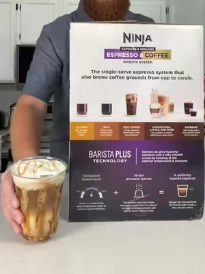 Making delicious specialty coffee drinks at home just got way easier! ☕️ #ninjacoffeemaker #coffeemaker #ninjaespressomachine #espresso #tiktokshopcreatorpicks 