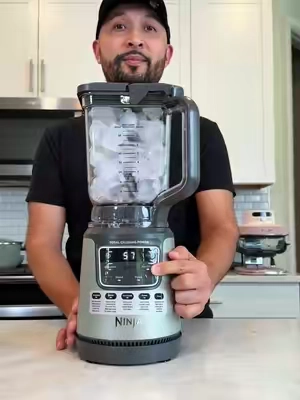 meal prep made easy with this blender and can cook multiple dishes with this #blender #ninjablender #mealprep #smoothiemaker #ninja 
