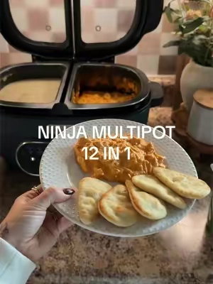 Nothing better than a kitchen appliance that gives you time back 😌 @Ninja Kitchen  #ninjakitchen #ninjamultipot #multipotxl #dualzoneslowcooker #gamedayfood 